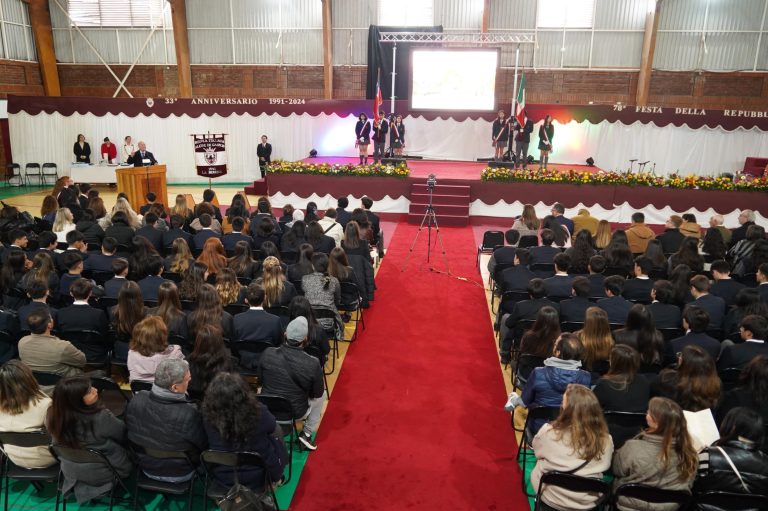 CEREMONIA DE CELEBRACIÓN DEL 33° ANIVERSARIO DE NUESTRA SCUOLA Y EL 78º ANIVERSARIO DE LA REPÚBLICA DE ITALIA